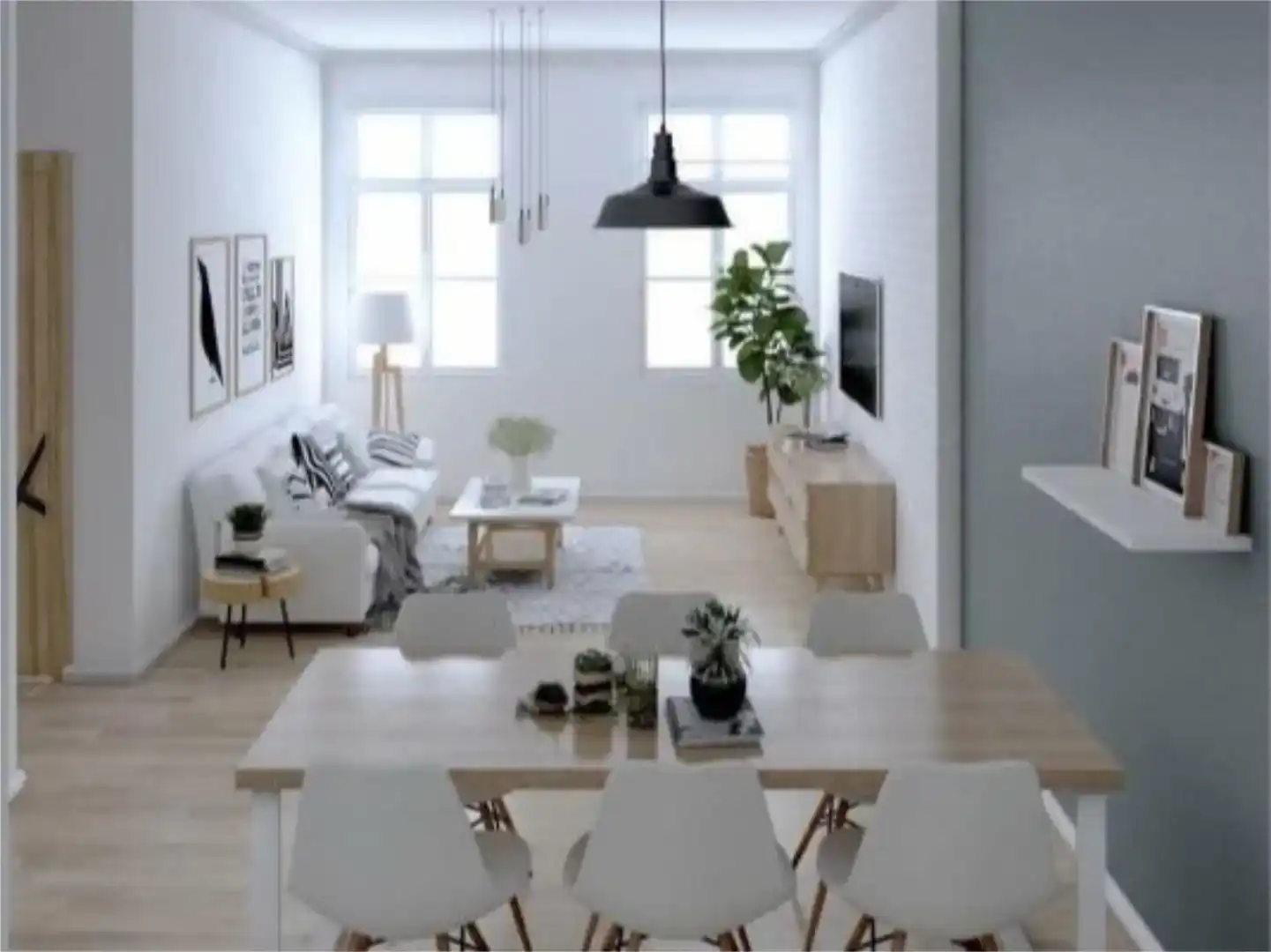 Sala d'estar de Apartament en venda en Mérida amb Aire condicionat i Moblat