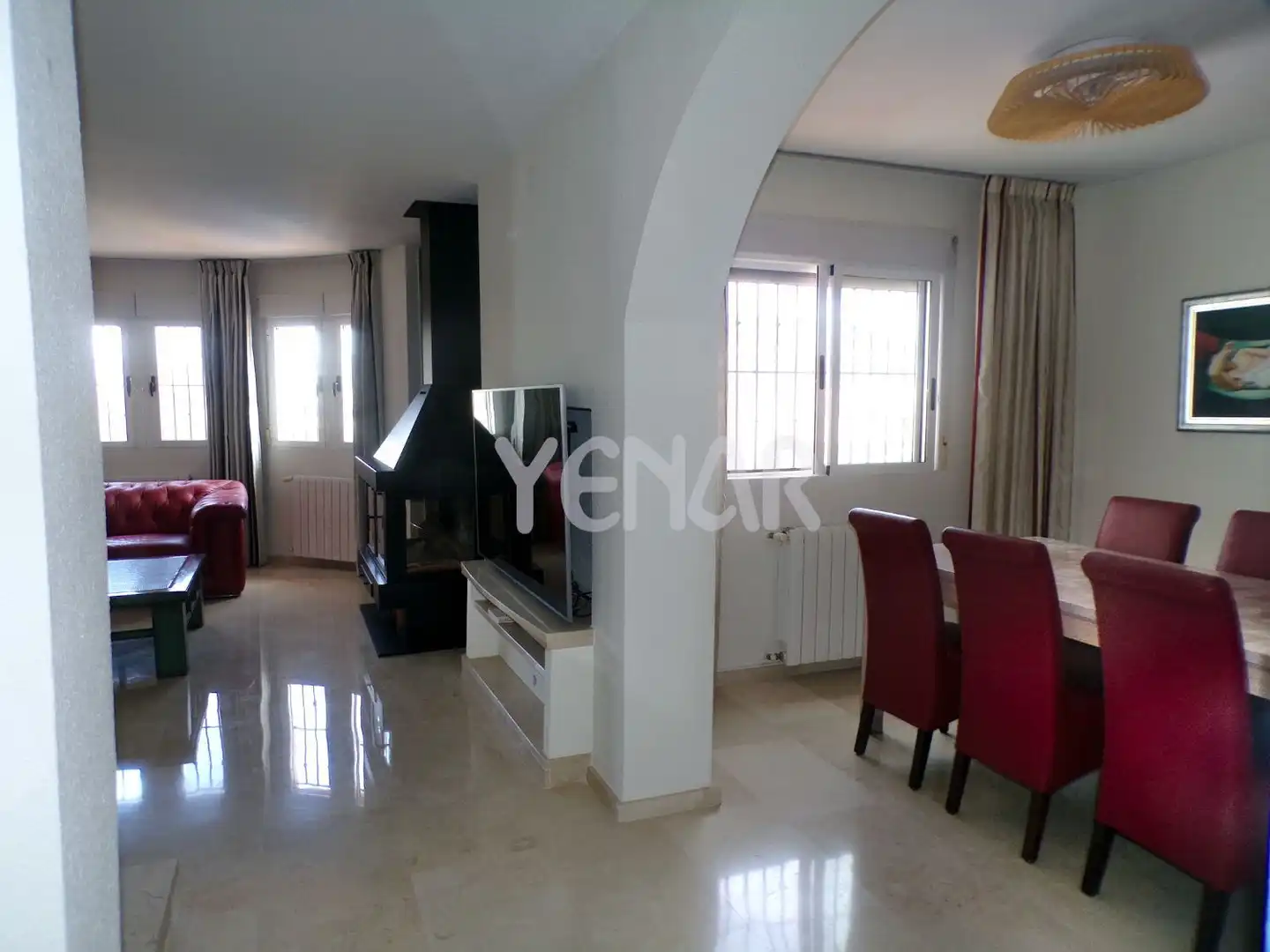 Sala de estar de Casa o chalet en venta en Castalla con Aire acondicionado y Trastero