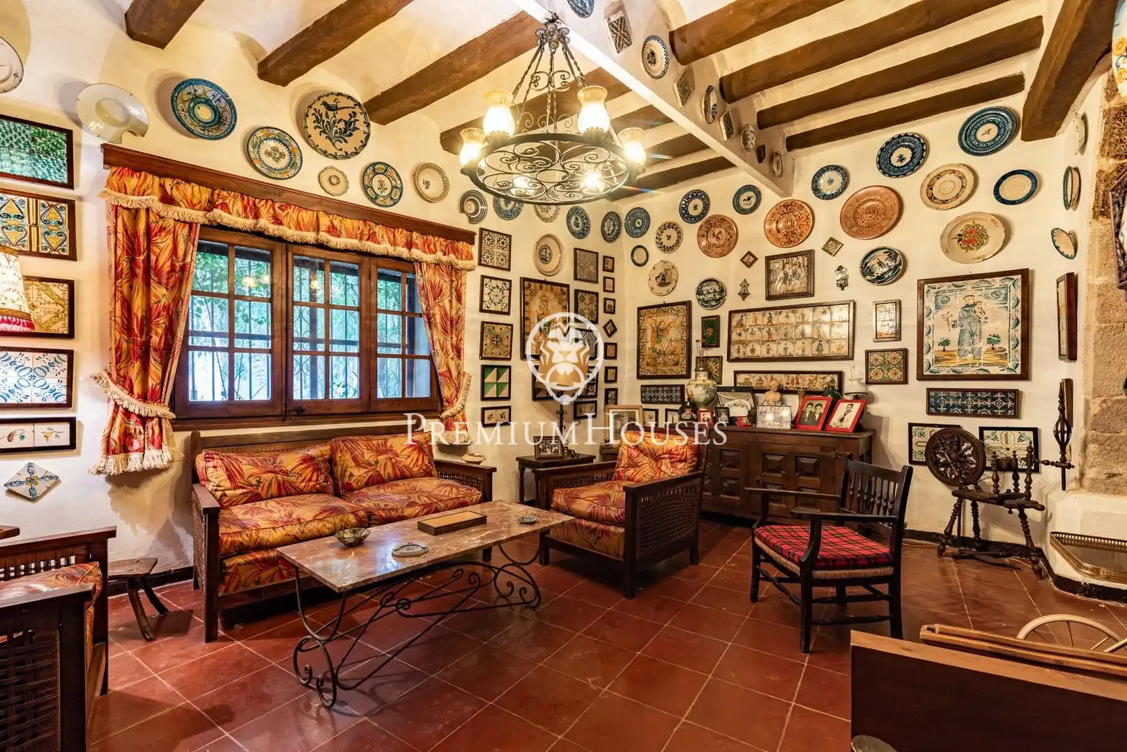 Sala de estar de Casa o chalet en venta en Vinyols i els Arcs con Jardín privado, Terraza y Trastero