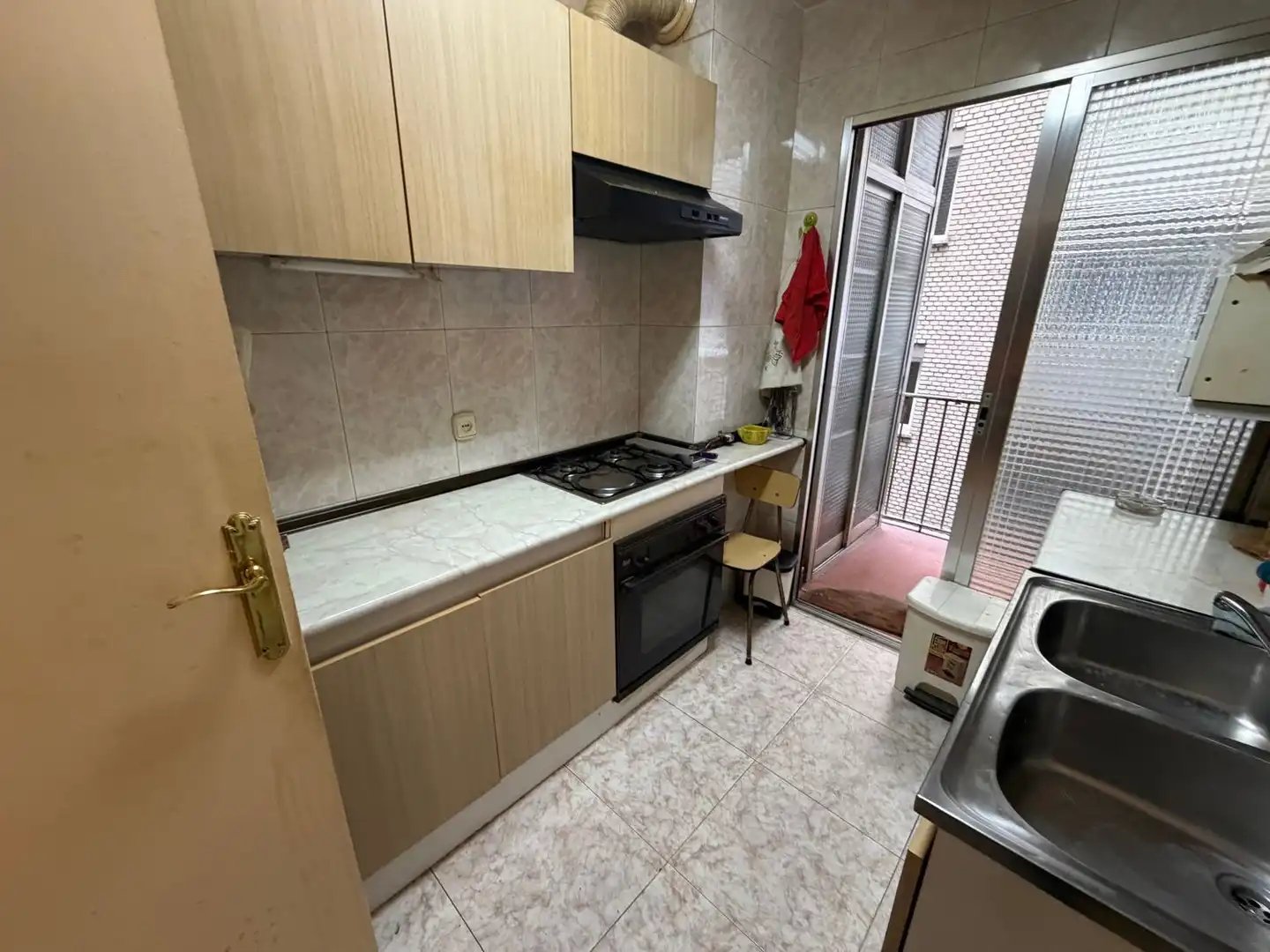Küche von Wohnung zum Verkauf in Madrid mit Klimaanlage, Heizung und Terrasse