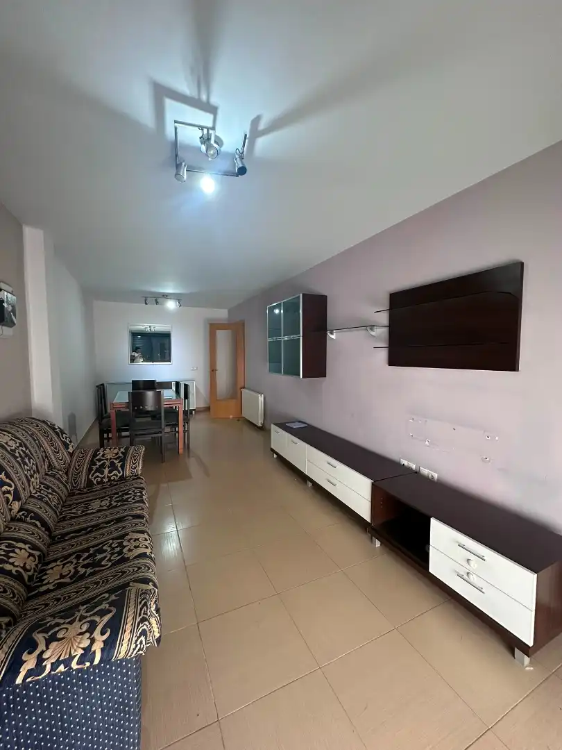 Living room of Flat for rent in Vila-real  with Air Conditioner, Heating and Furnished