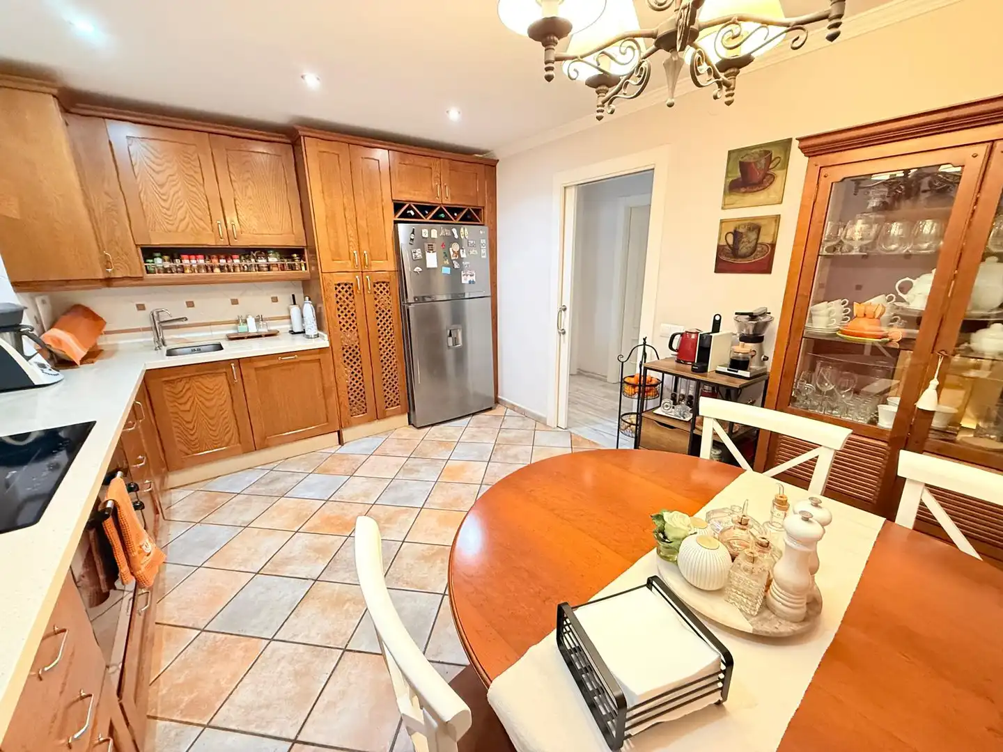 Cocina de Dúplex en venta en Fuengirola con Aire acondicionado, Calefacción y Terraza