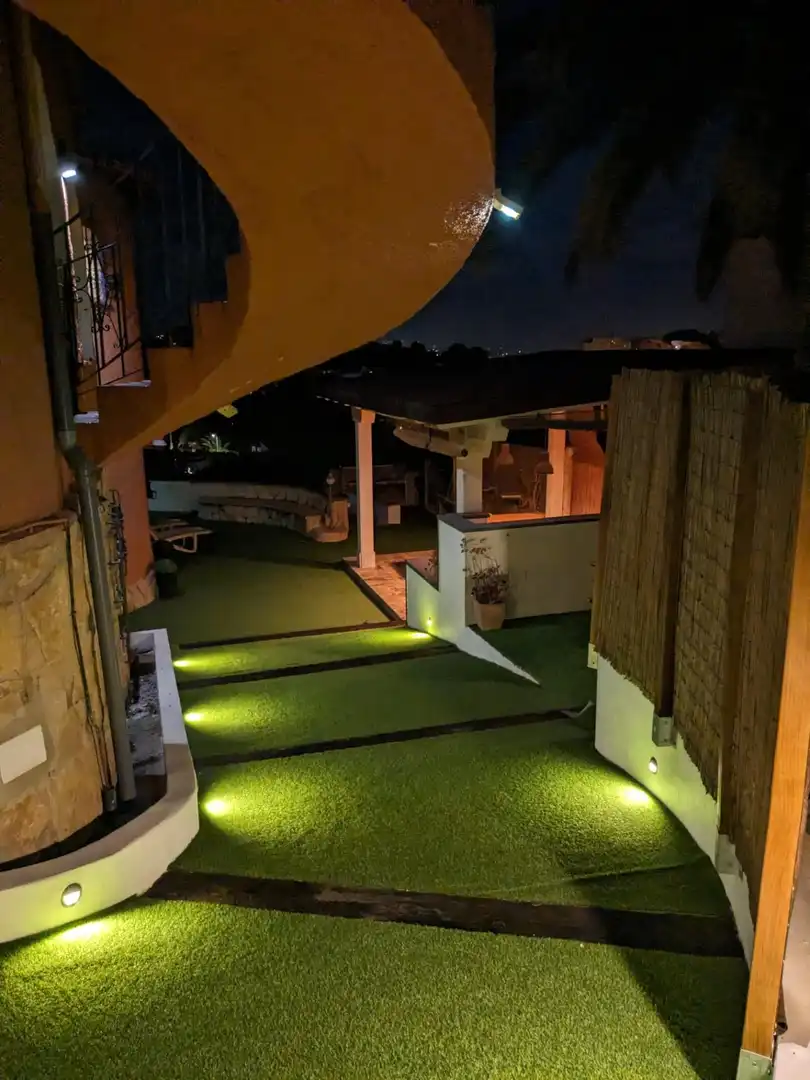 Terrassa de Casa o xalet en venda en Calpe / Calp amb Aire condicionat, Calefacció i Jardí privat