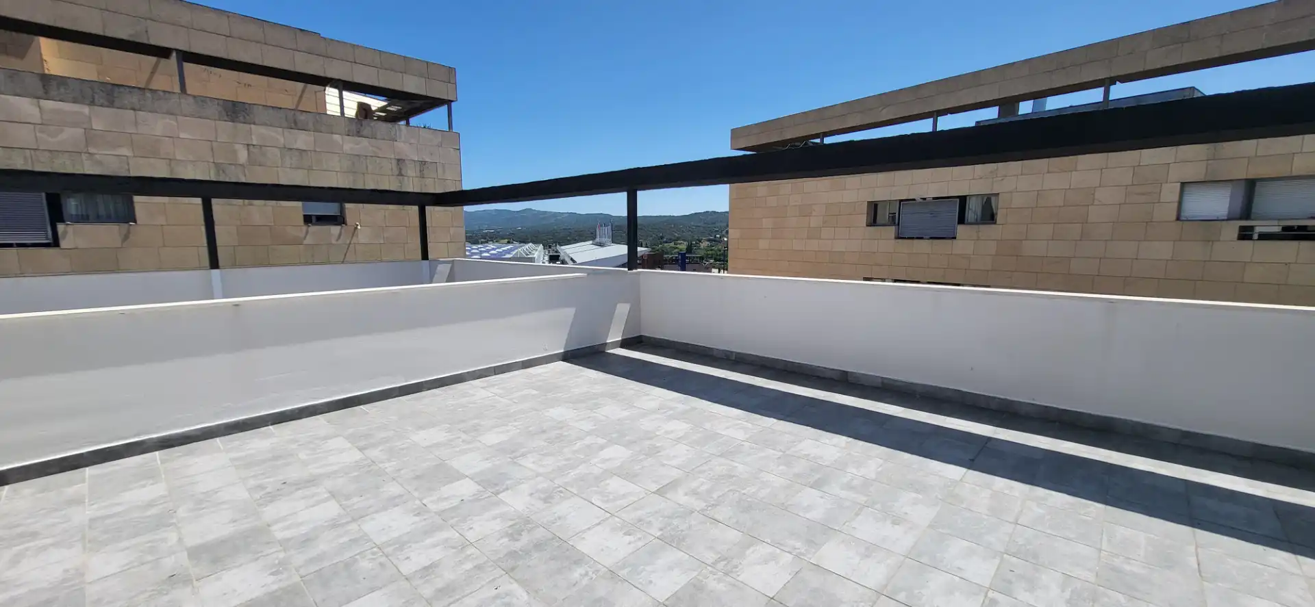 Terrace of Flat for sale in Plasencia  with Air Conditioner, Heating and Parquet flooring