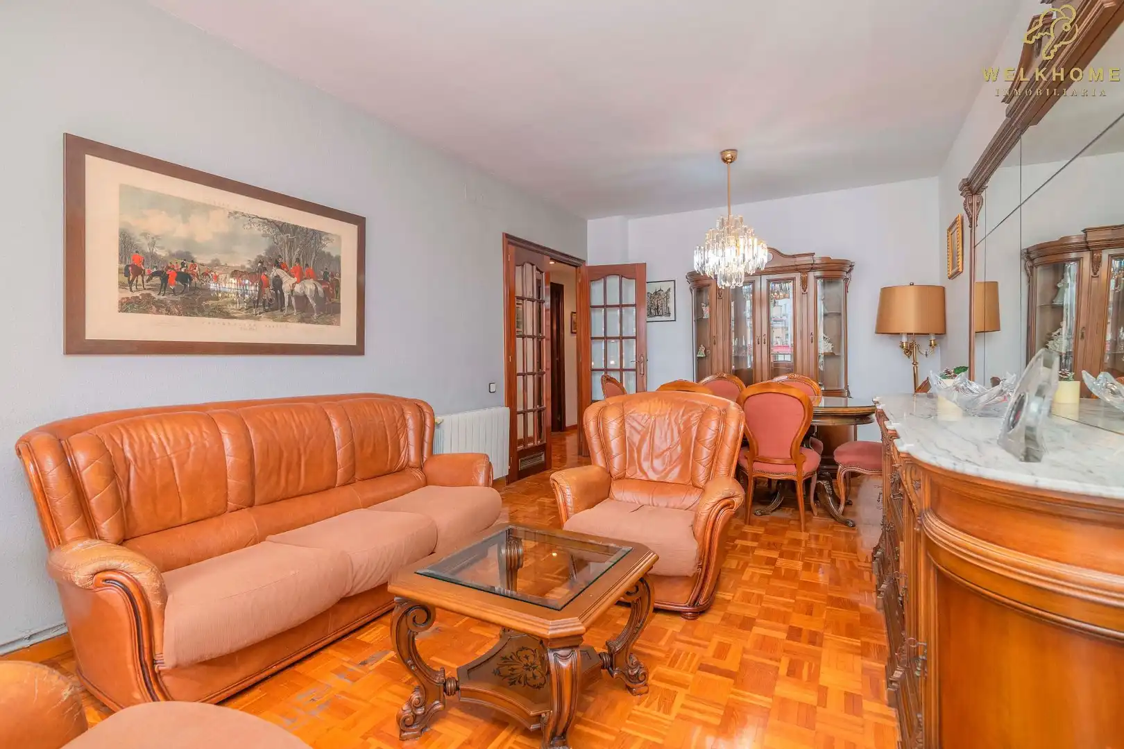 Sala de estar de Ático en venta en Barcelona con Aire acondicionado, Calefacción y Terraza