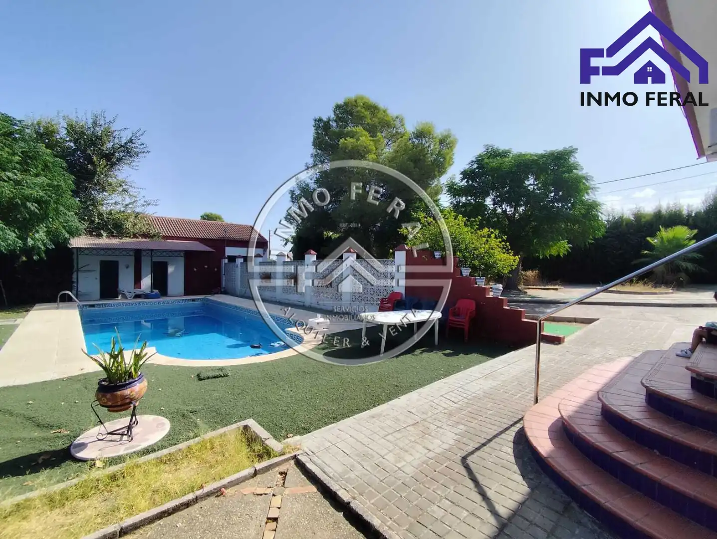 Villa mit Pool zum Verkauf in La Carlota