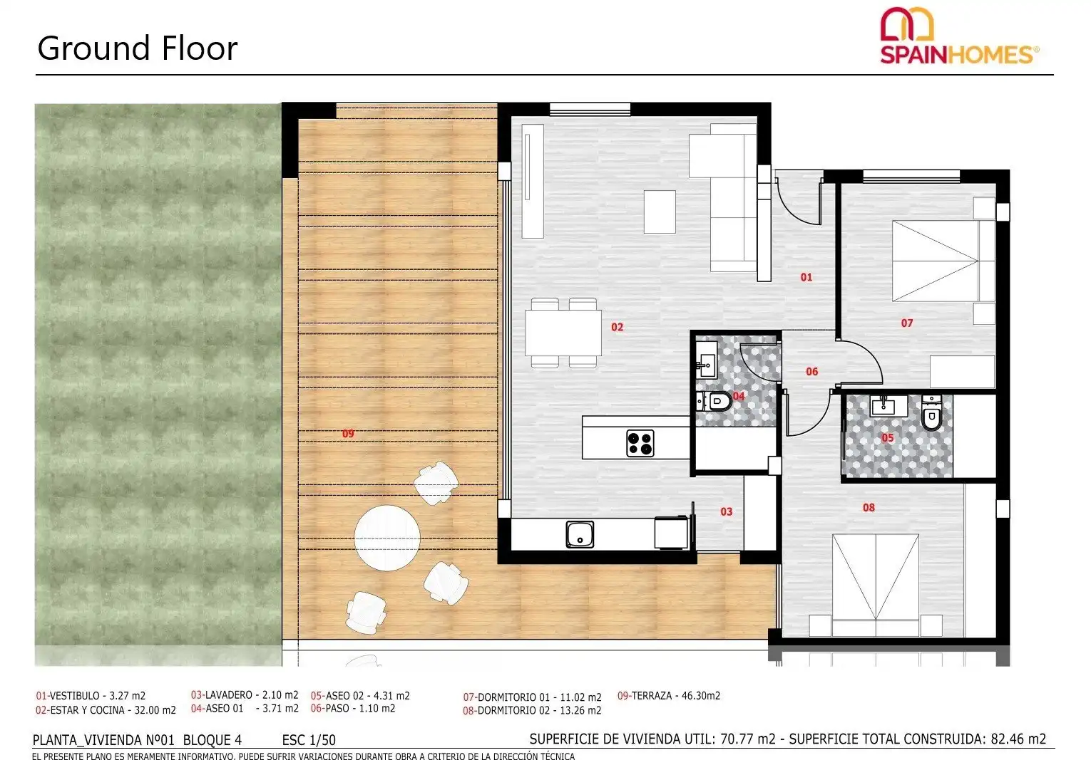 Appartement compact avec terrasse à vendre à Monforte del Cid, imagen 37