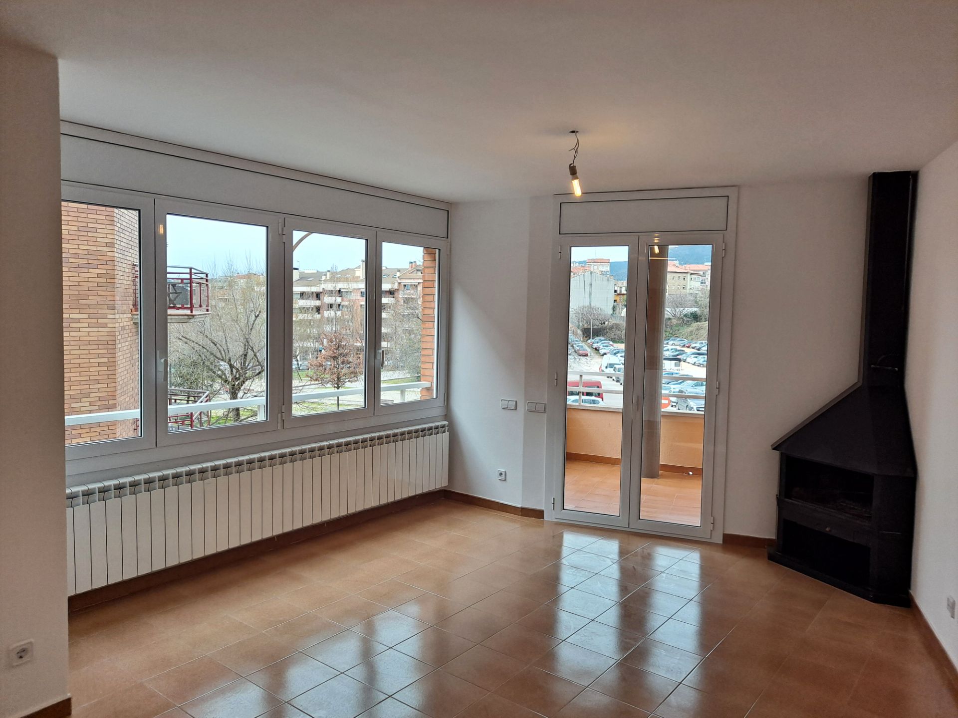 Living room of Flat for rent in Berga  with Heating, Terrace and Storage room