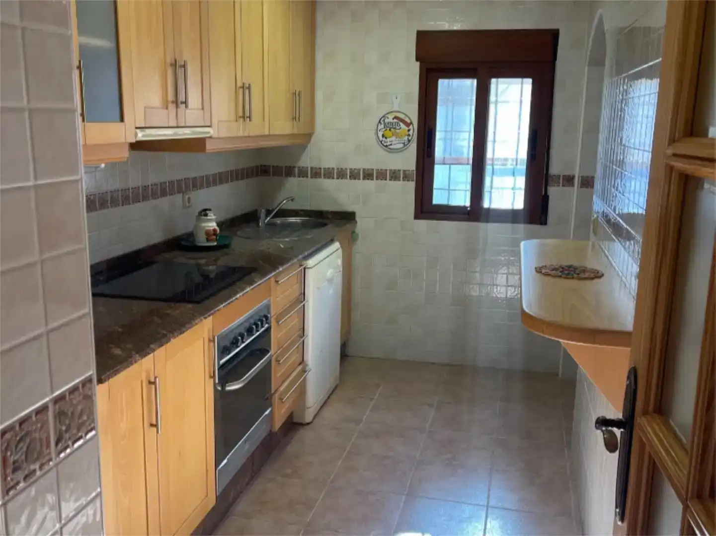Kitchen of Flat for sale in Orihuela  with Air Conditioner, Private garden and Furnished