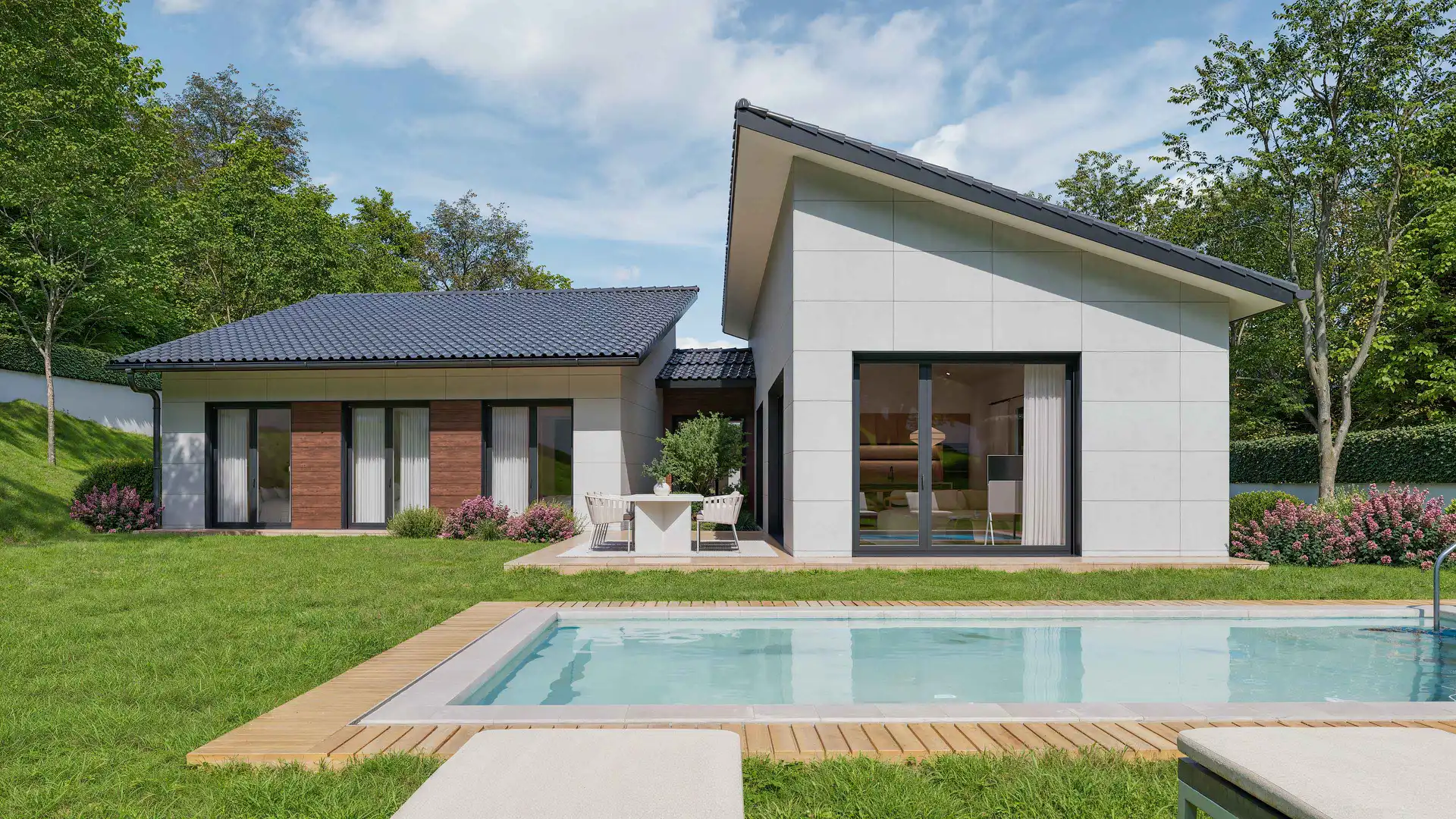 Vista exterior de Casa o chalet en venta en Donostia - San Sebastián  con Calefacción, Jardín privado y Terraza
