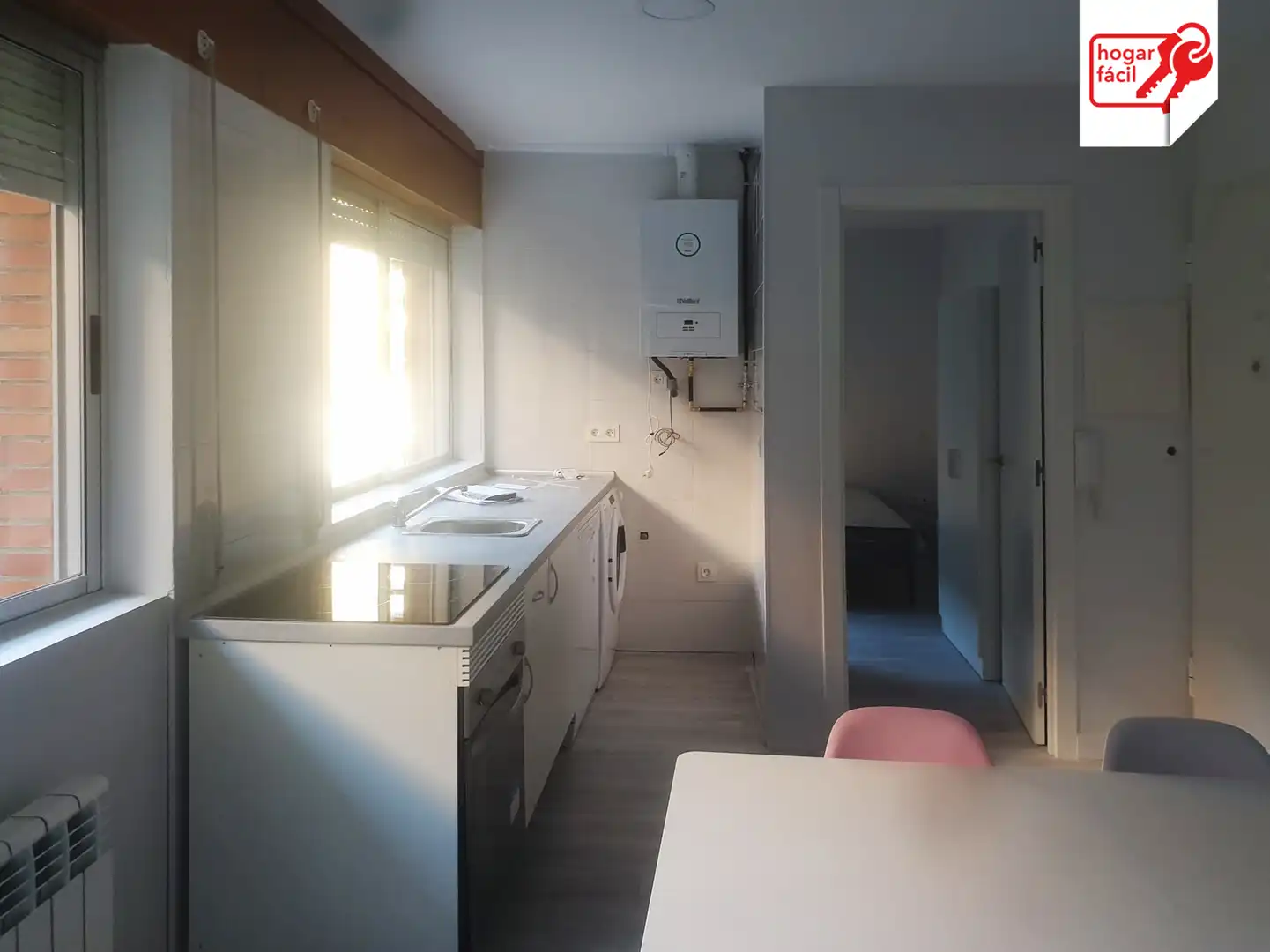 Küche von Wohnung zur Miete in Boecillo mit Heizung, Möbliert und Ofen
