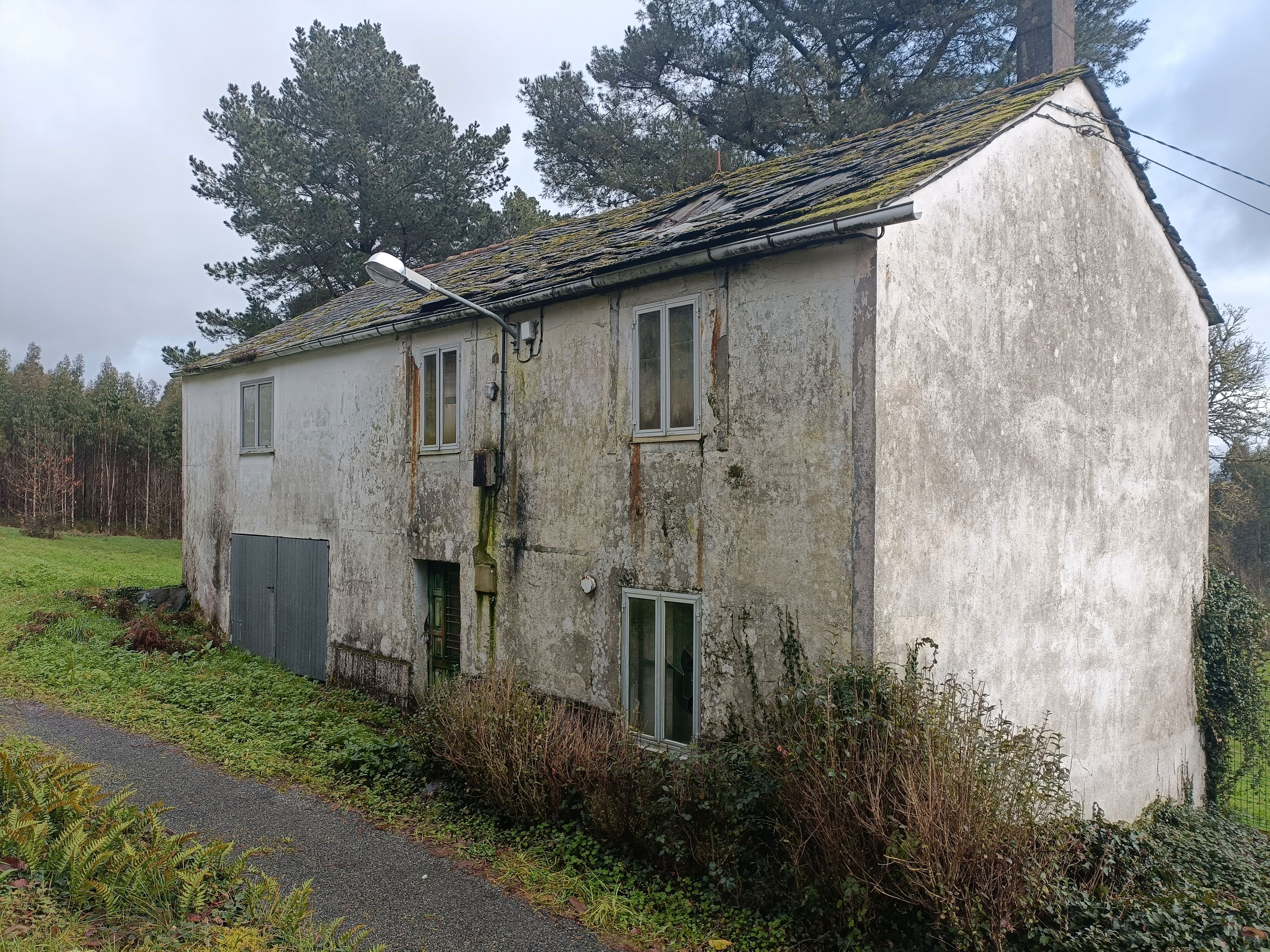 Vista exterior de Casa o xalet en venda en Guitiriz amb Jardí privat
