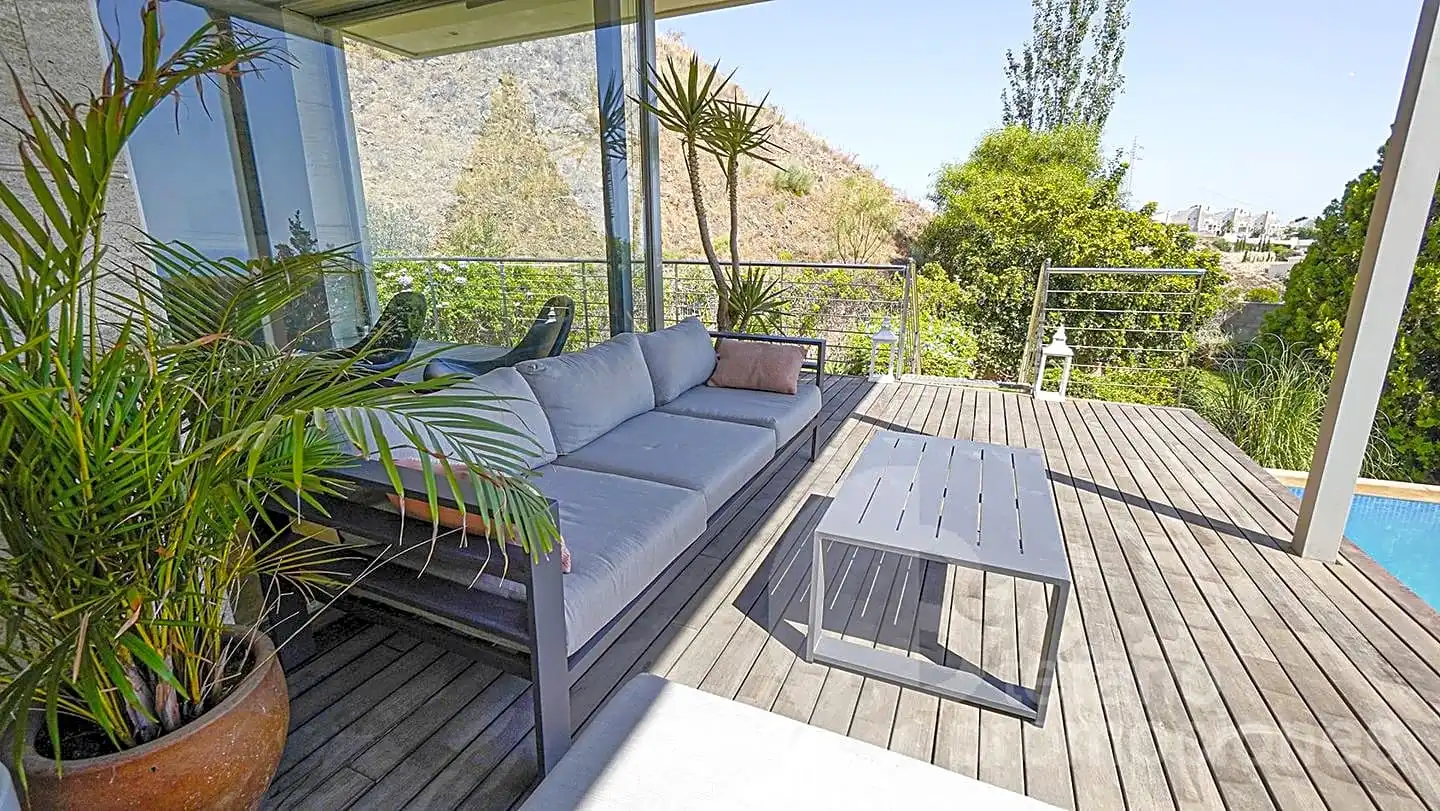 Terraza de Casa o chalet en venta en Málaga con Aire acondicionado, Calefacción y Jardín privado