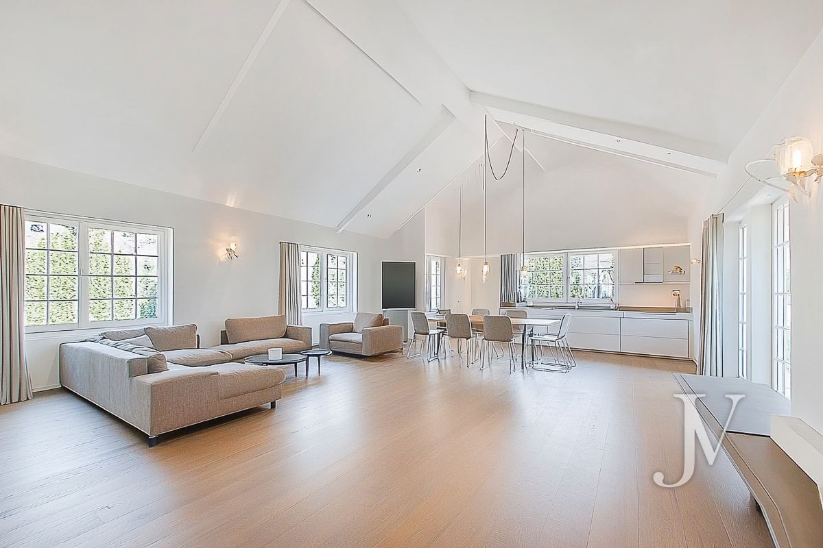 Living room of House or chalet for sale in  Madrid Capital  with Air Conditioner, Heating and Private garden