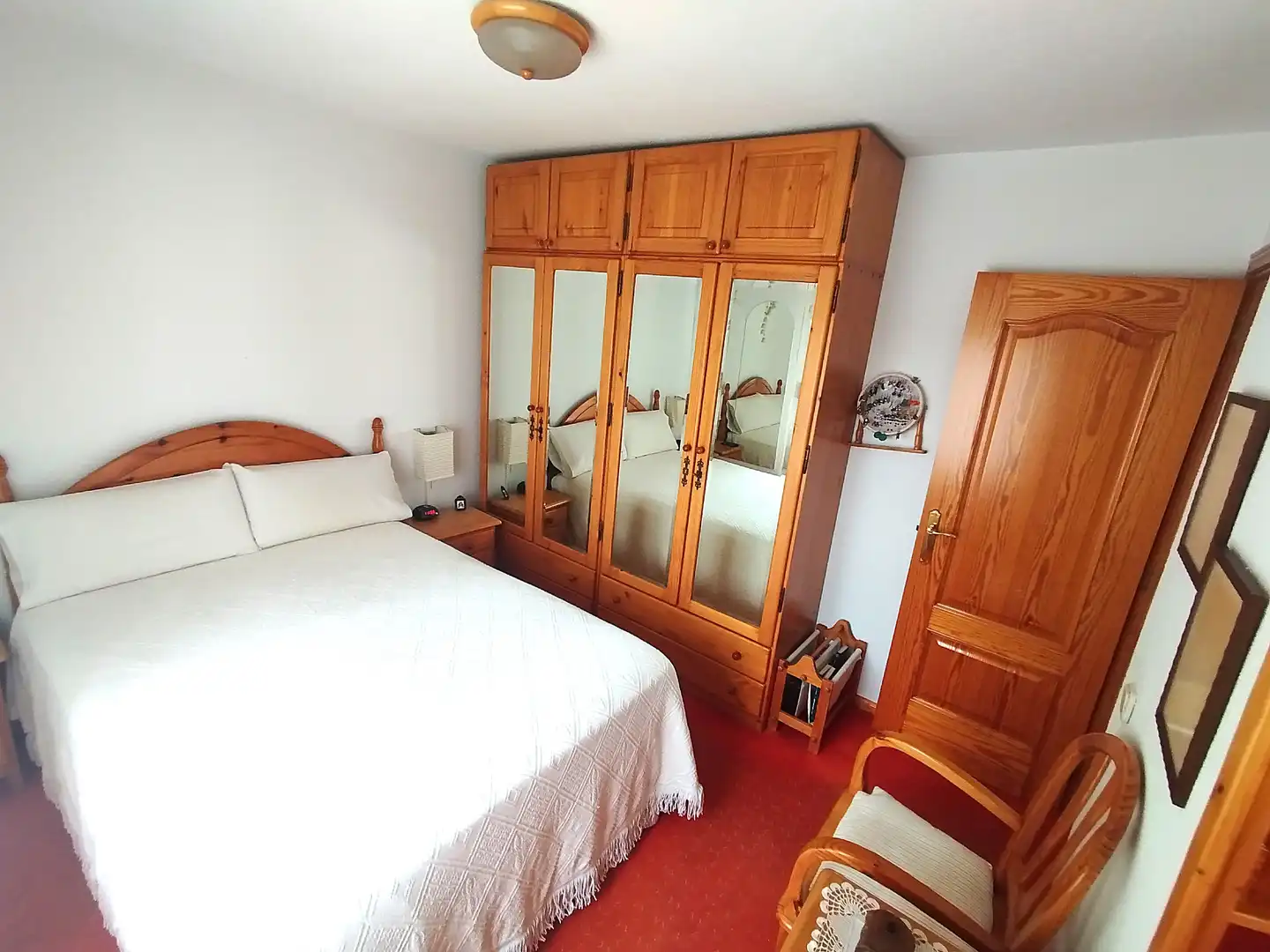 Schlafzimmer von Wohnung zum Verkauf in Móstoles mit Klimaanlage, Heizung und Privatgarten