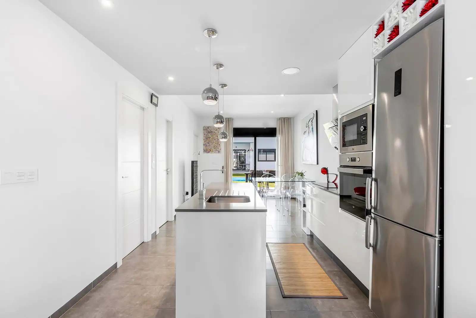 Cocina de Casa o chalet en venta en San Pedro del Pinatar con Aire acondicionado, Terraza y Trastero