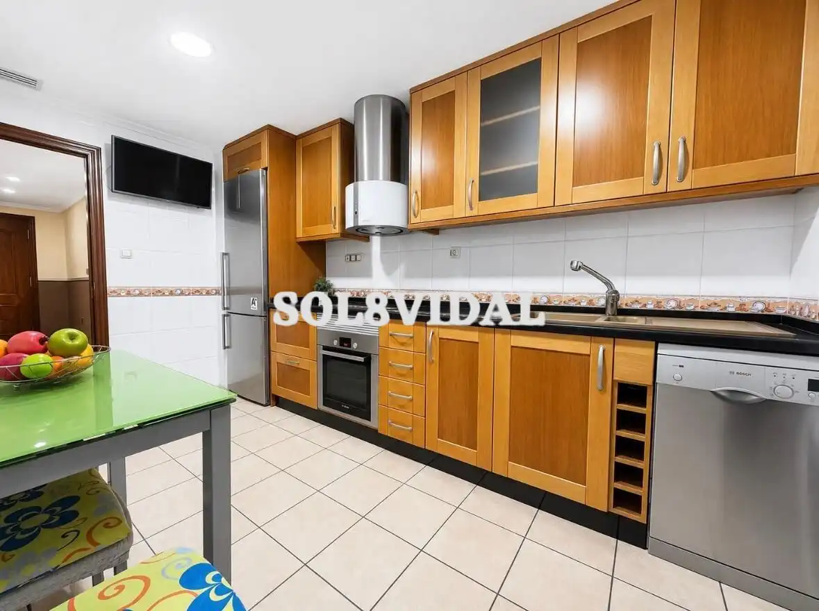 Cocina de Piso de alquiler en Orihuela con Aire acondicionado, Calefacción y Amueblado