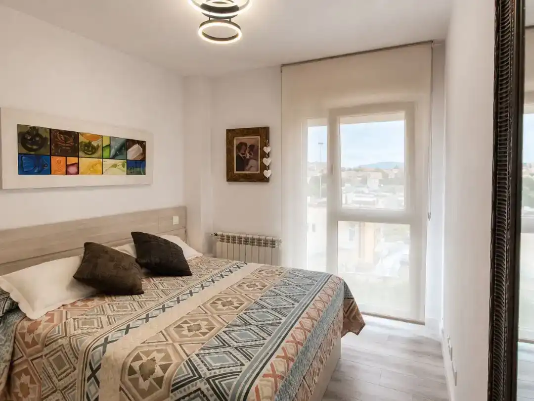 Bedroom of Flat for sale in Santander  with Swimming Pool and Balcony