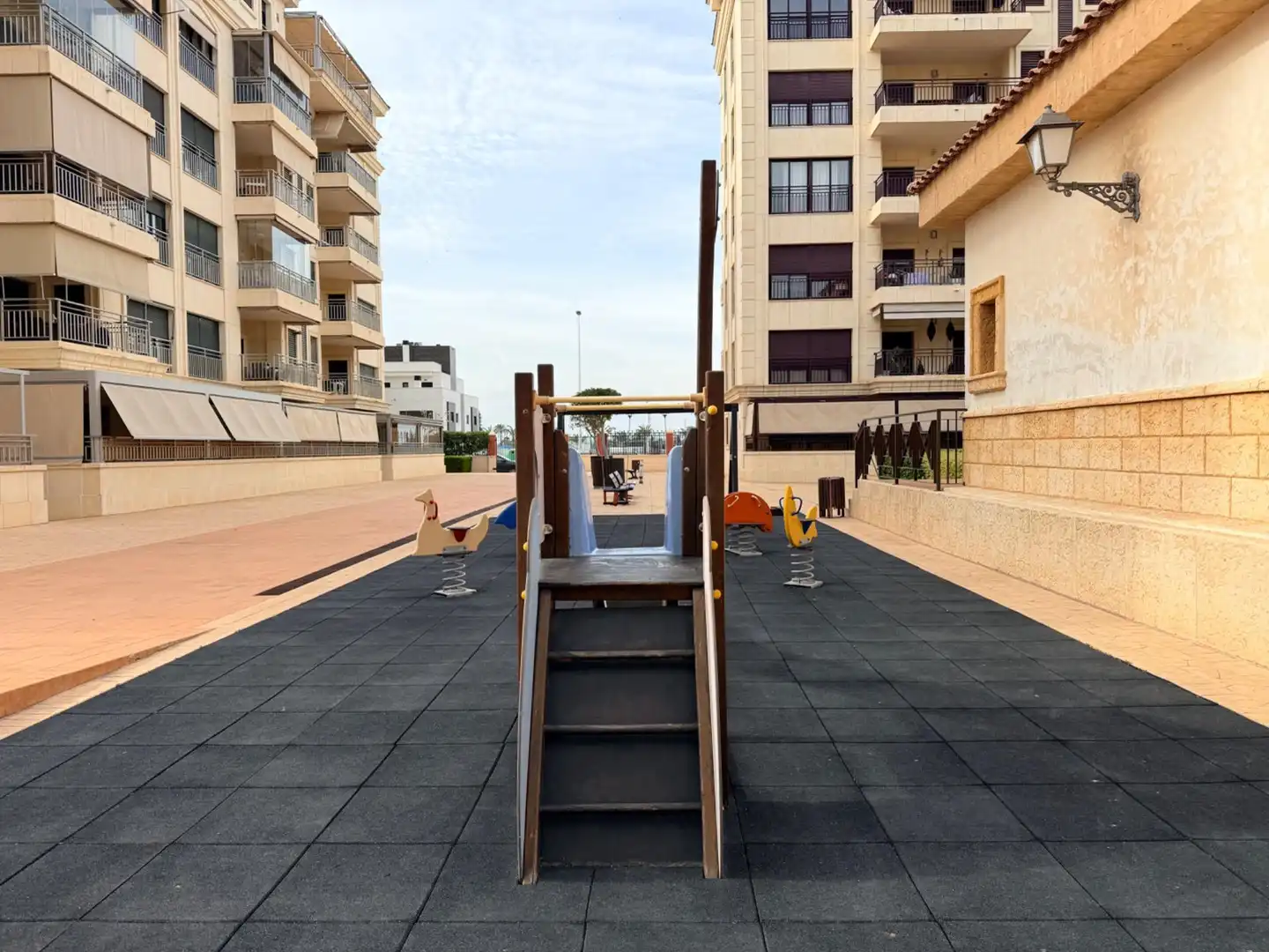 Terrace of Flat for sale in Elche / Elx  with Air Conditioner, Heating and Private garden