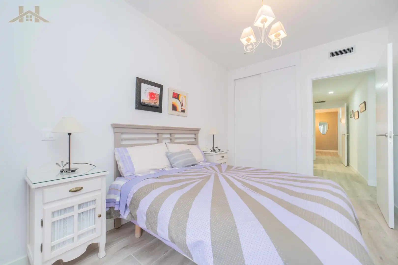 Schlafzimmer von Wohnung zum Verkauf in Arroyomolinos (Madrid) mit Klimaanlage, Heizung und Terrasse