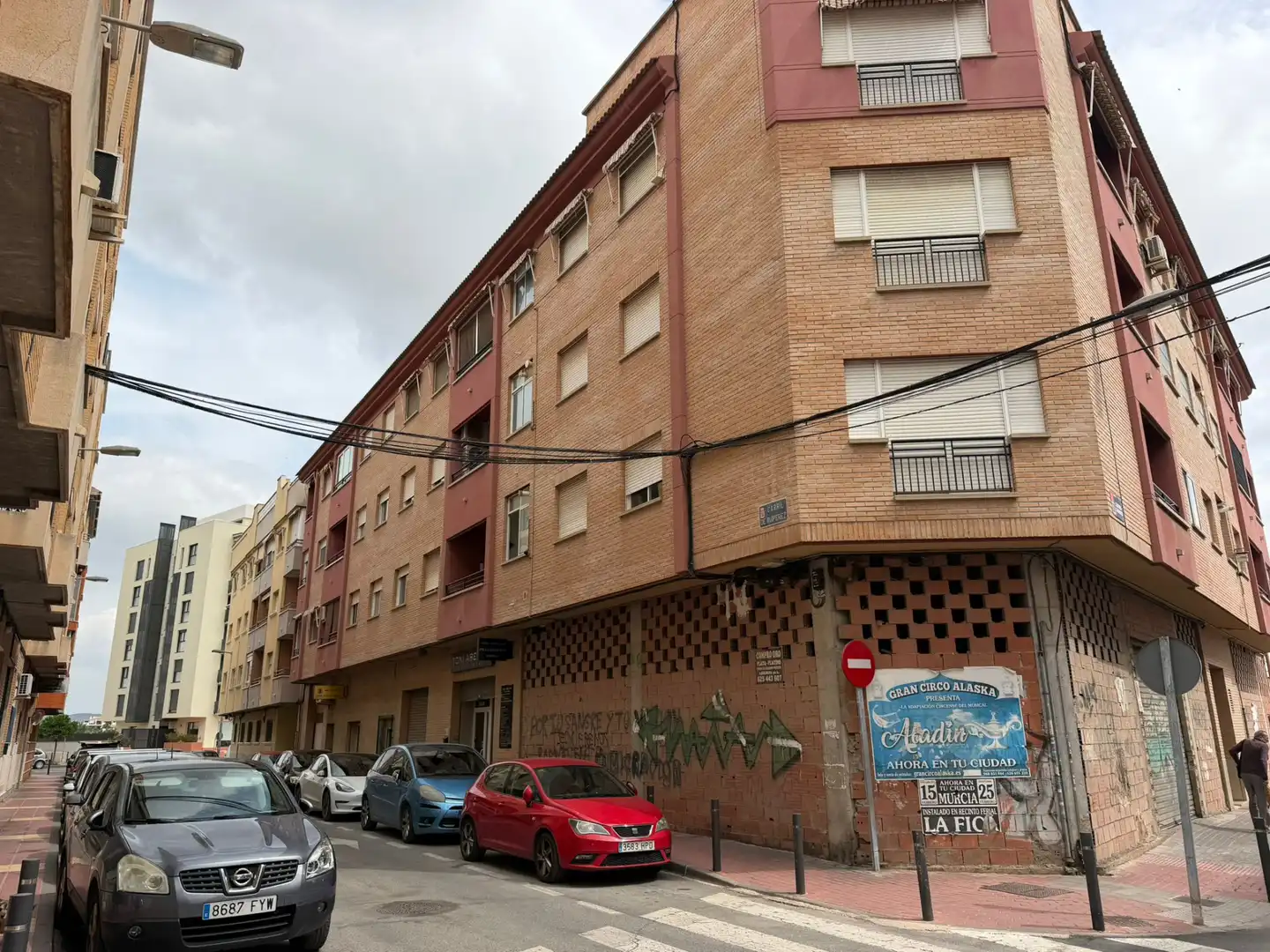 Exterior view of Flat for sale in Murcia  with Air Conditioner, Storage room and Furnished