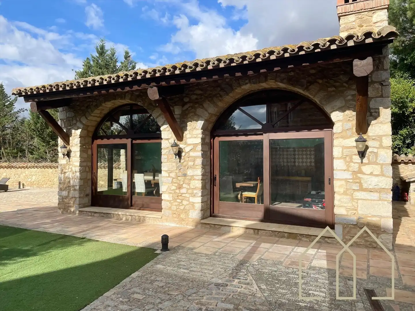 Terraza de Casa o chalet en venta en Sant Joan de Mollet con Aire acondicionado, Calefacción y Jardín privado