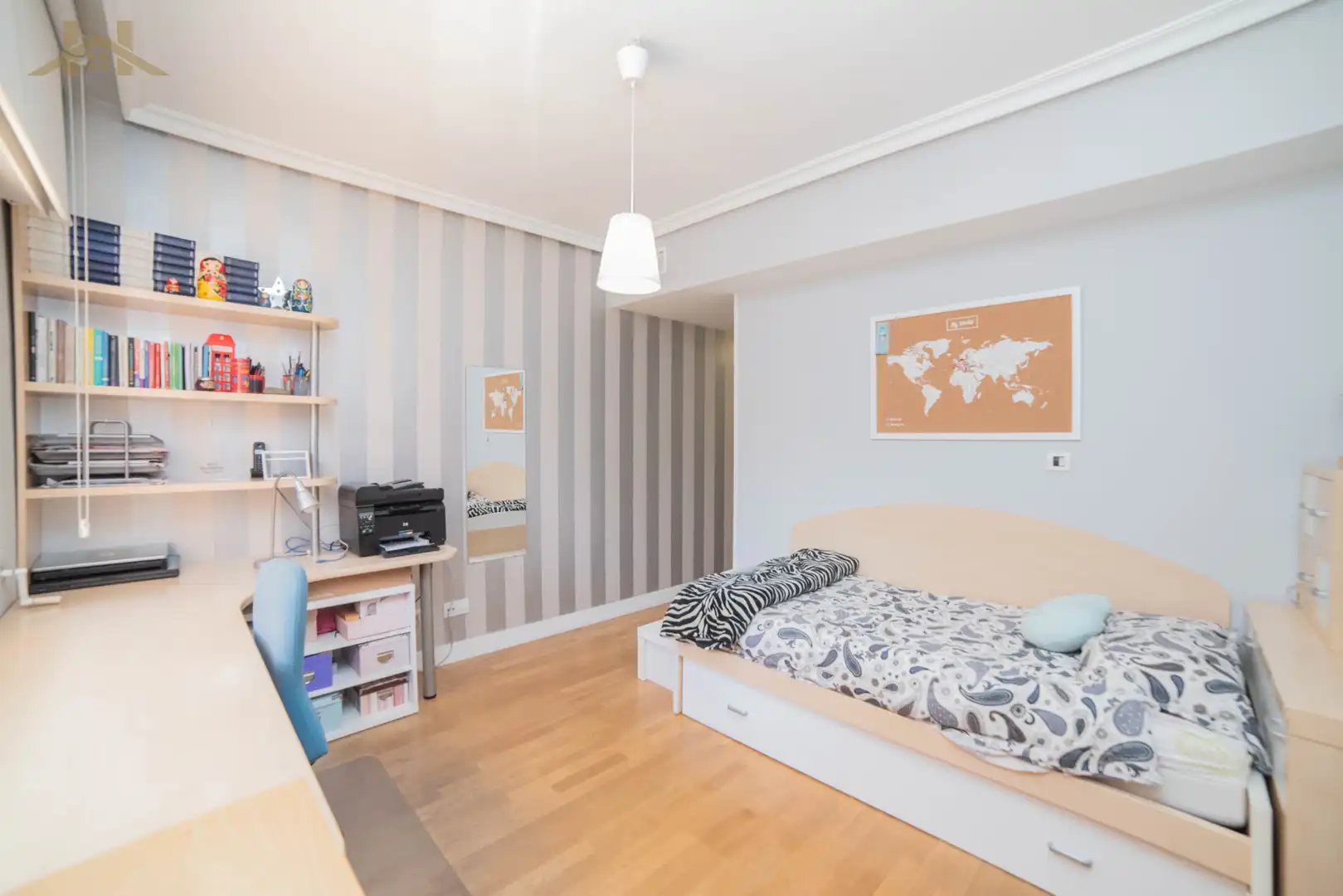 Bedroom of Flat for sale in Pozuelo de Alarcón  with Air Conditioner, Heating and Private garden