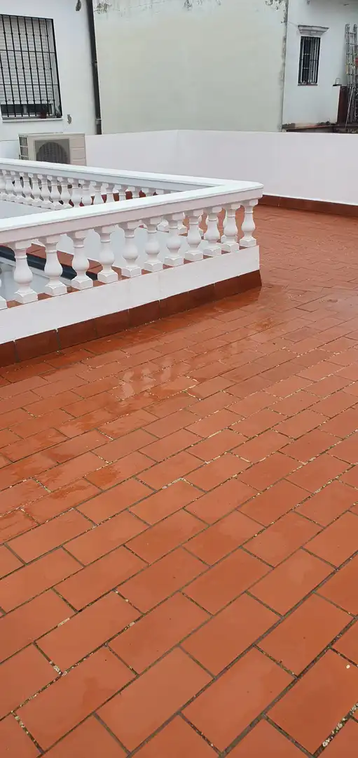Terraza de Casa o chalet en venta en Brenes con Aire acondicionado, Jardín privado y Terraza