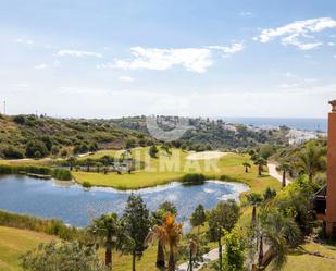 Exterior view of Single-family semi-detached for sale in Estepona  with Air Conditioner, Terrace and Community pool