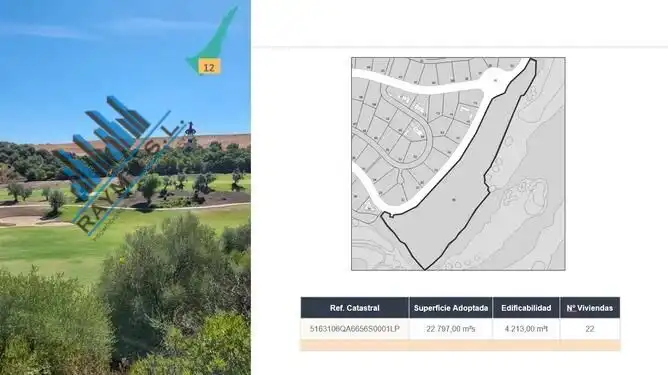 Wohnbaugrundstück zum Verkauf in Urbanizacion C.GOLF MONTECASTILLO, imagen 7