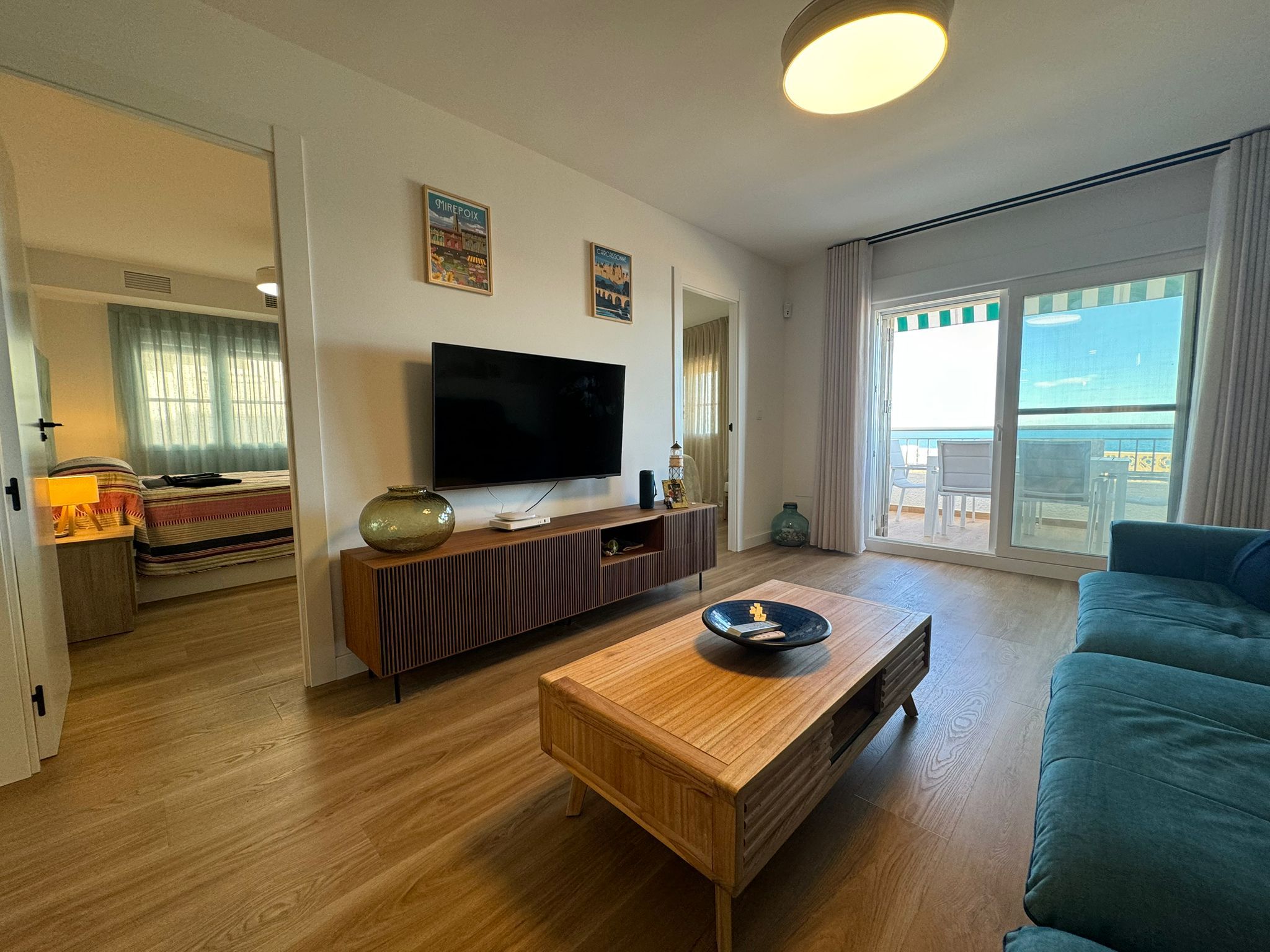 Living room of Planta baja for sale in Pilar de la Horadada  with Air Conditioner, Heating and Terrace