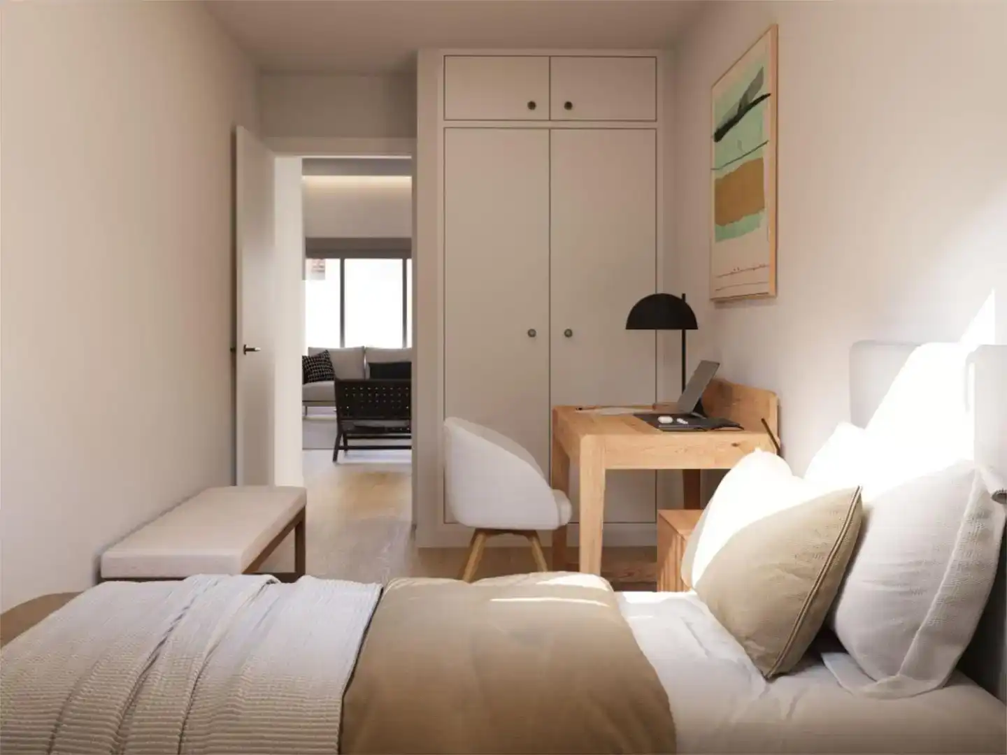 Habitación de Piso en venta en Mota del Cuervo con Jardín privado