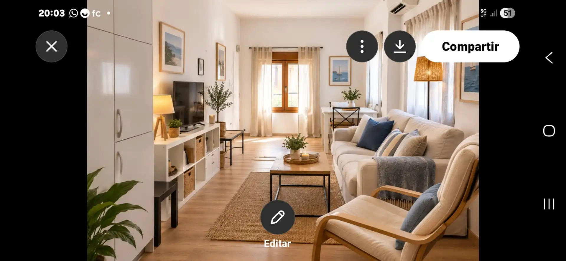 Living room of Duplexes for sale in Buñol  with Air Conditioner and Balcony