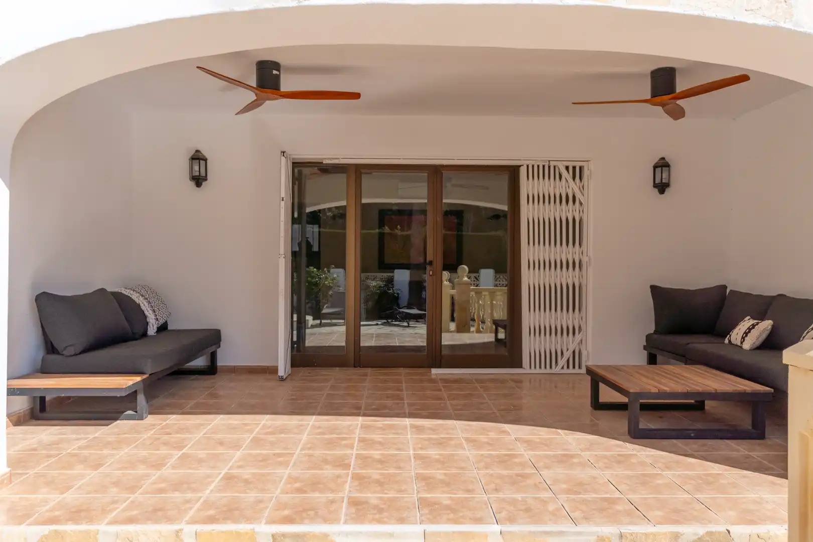 Terrasse von Haus oder Chalet zum Verkauf in Moraira mit Klimaanlage