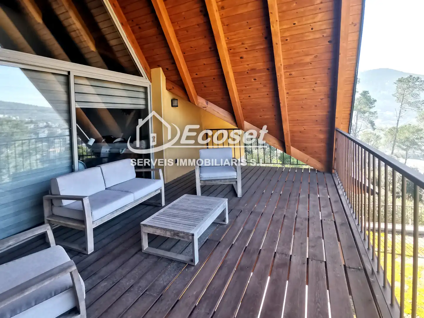 Terrasse von Haus oder Chalet zum Verkauf in Vallirana mit Heizung, Privatgarten und Terrasse
