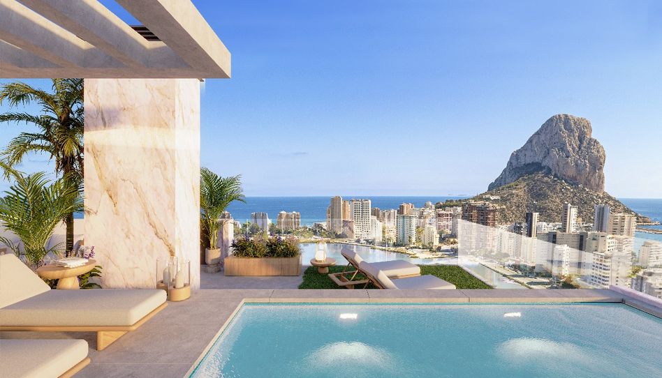Foto 0 de Apartamento de lujo en Calpe con vistas al Mediterráneo y zonas premium