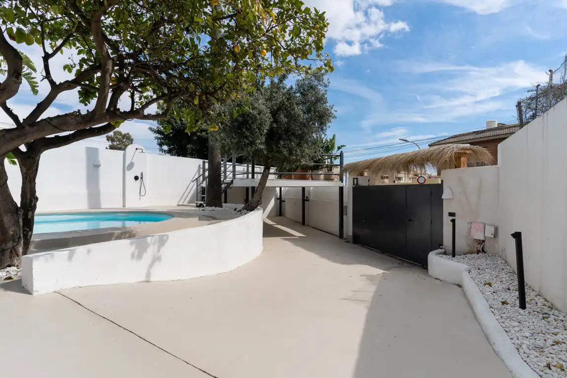 Terrace of Detached homes for sale in Torremolinos  with Air Conditioner, Terrace and Swimming Pool