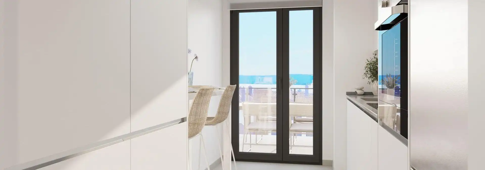 Balcony of Detached homes for sale in Almuñécar  with Air Conditioner, Private garden and Terrace