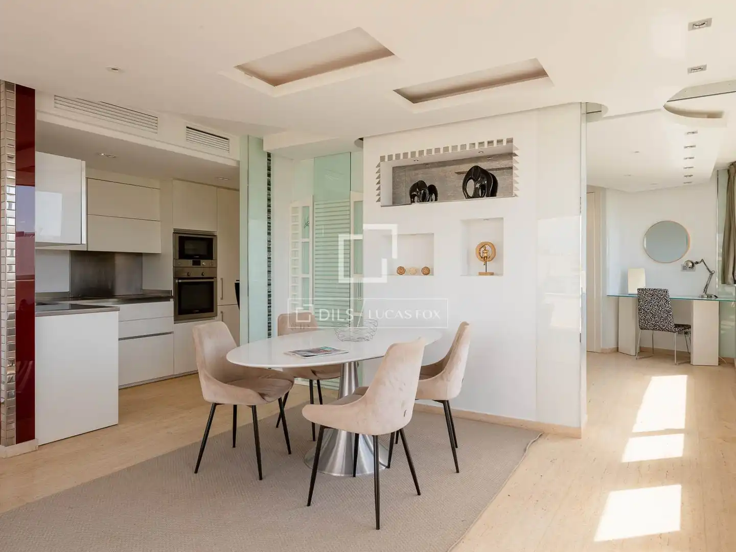 Dining room of Flat for sale in Eivissa  with Air Conditioner, Swimming Pool and Furnished