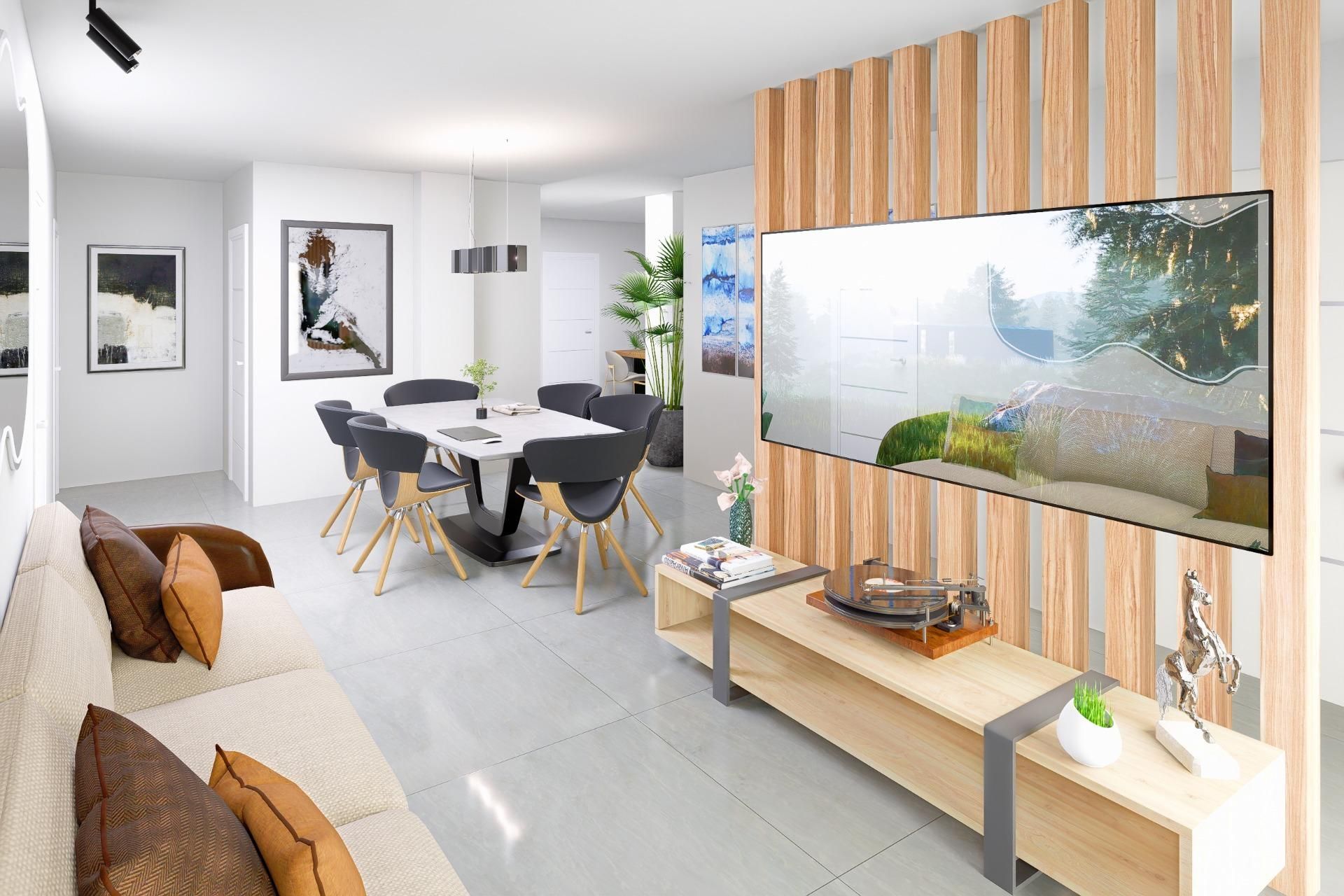 Sala de estar de Piso en venta en Salou con Aire acondicionado, Terraza y Piscina comunitaria