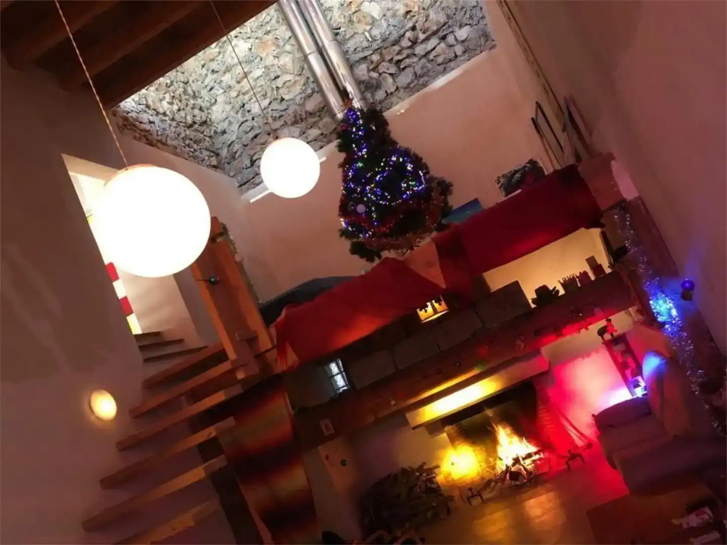 Sala d'estar de Pis en venda en Santiago-Pontones amb Aire condicionat, Traster i Moblat