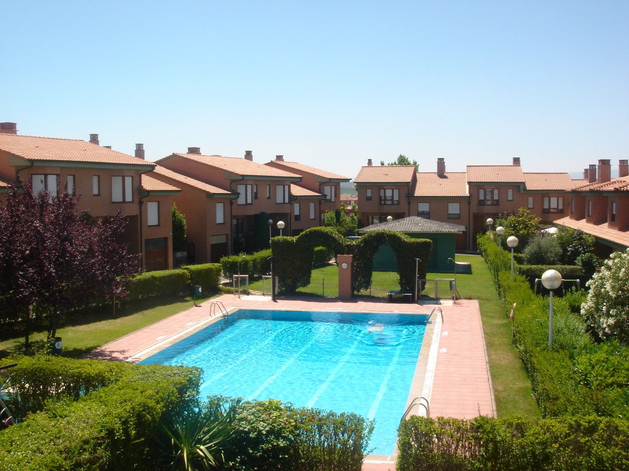 Swimming pool of Single-family semi-detached for sale in Haro  with Heating, Private garden and Terrace