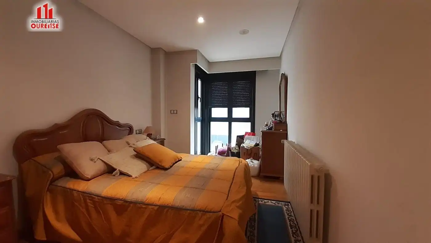 Bedroom of Flat for sale in Ourense Capital   with Heating, Terrace and Storage room