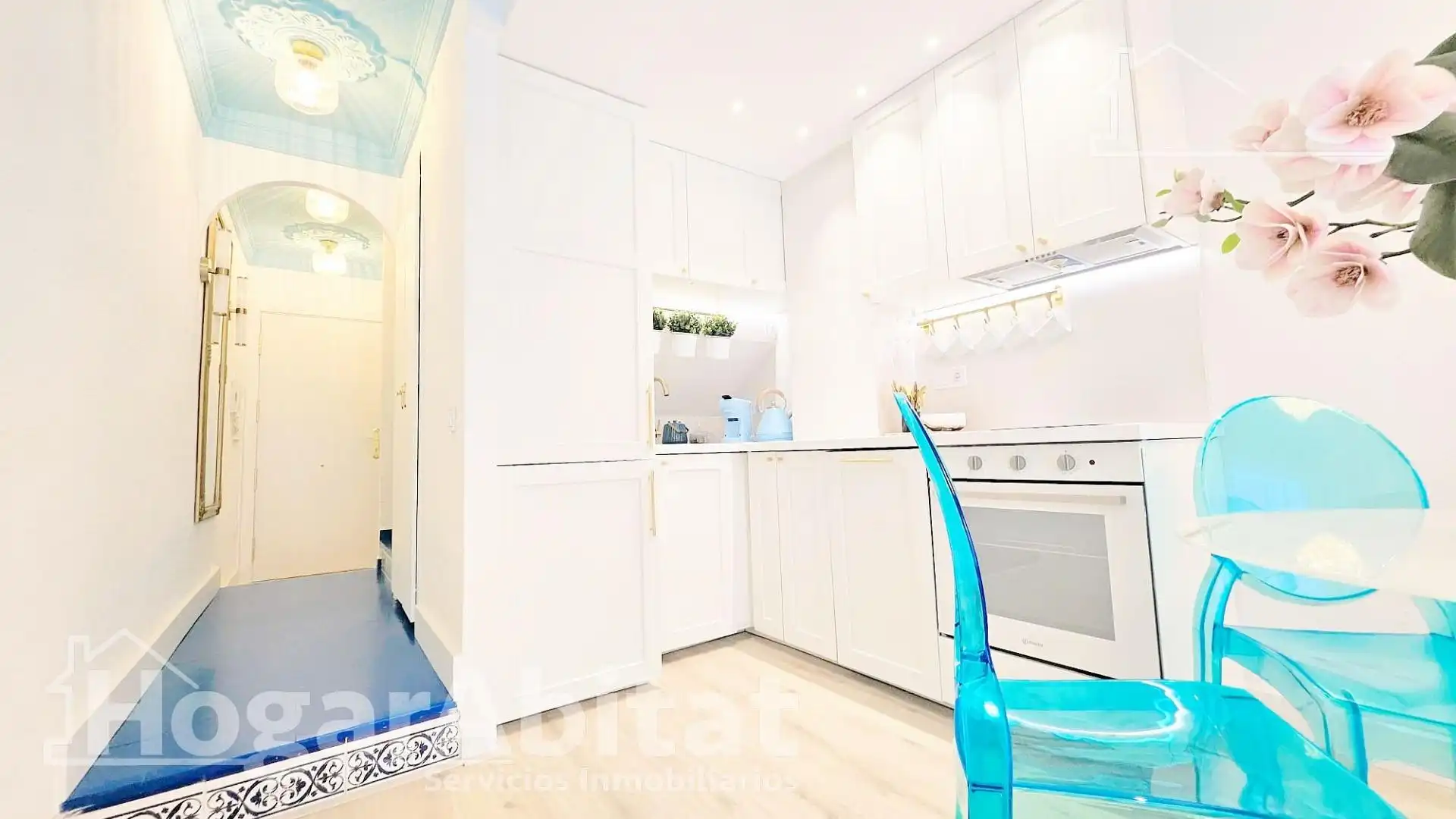 Kitchen of Flat for sale in Oropesa del Mar / Orpesa  with Air Conditioner, Terrace and Furnished