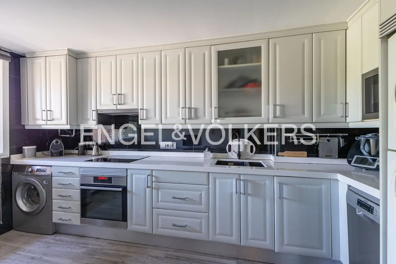 Cocina de Piso de alquiler en Leganés con Aire acondicionado, Calefacción y Terraza