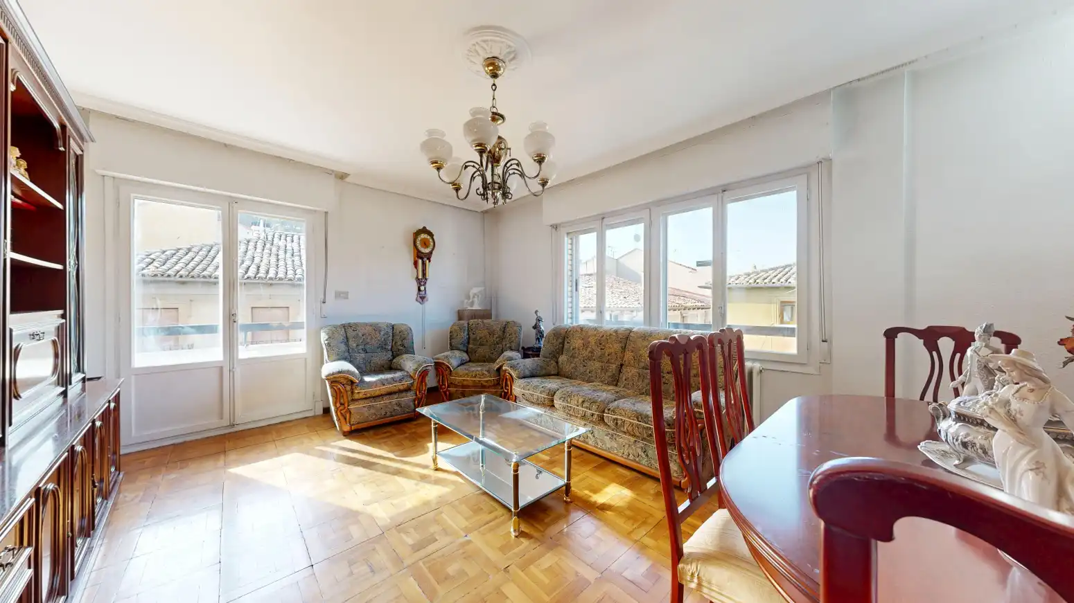 Living room of Flat for sale in Tafalla  with Heating, Parquet flooring and Terrace