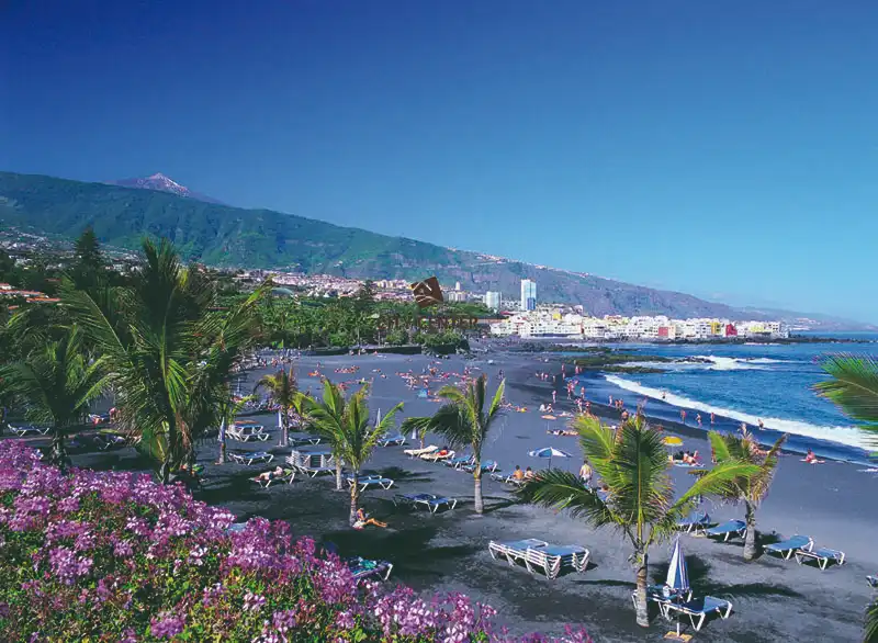 Außenansicht von Wohnung zur Miete in Puerto de la Cruz mit Möbliert und Balkon
