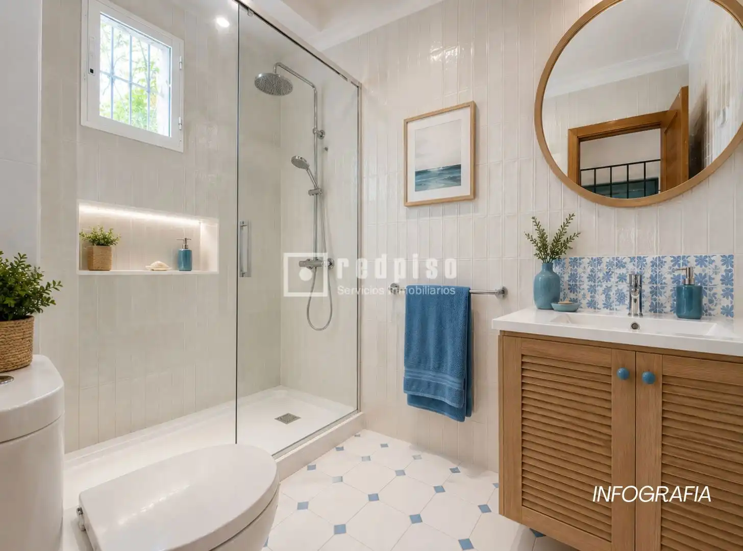 Baño de Casa o chalet en venta en Málaga con Calefacción, Terraza y Trastero