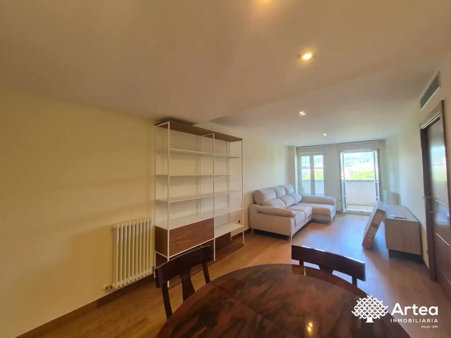 Sala de estar de Piso de alquiler en Bilbao  con Calefacción, Jardín privado y Horno