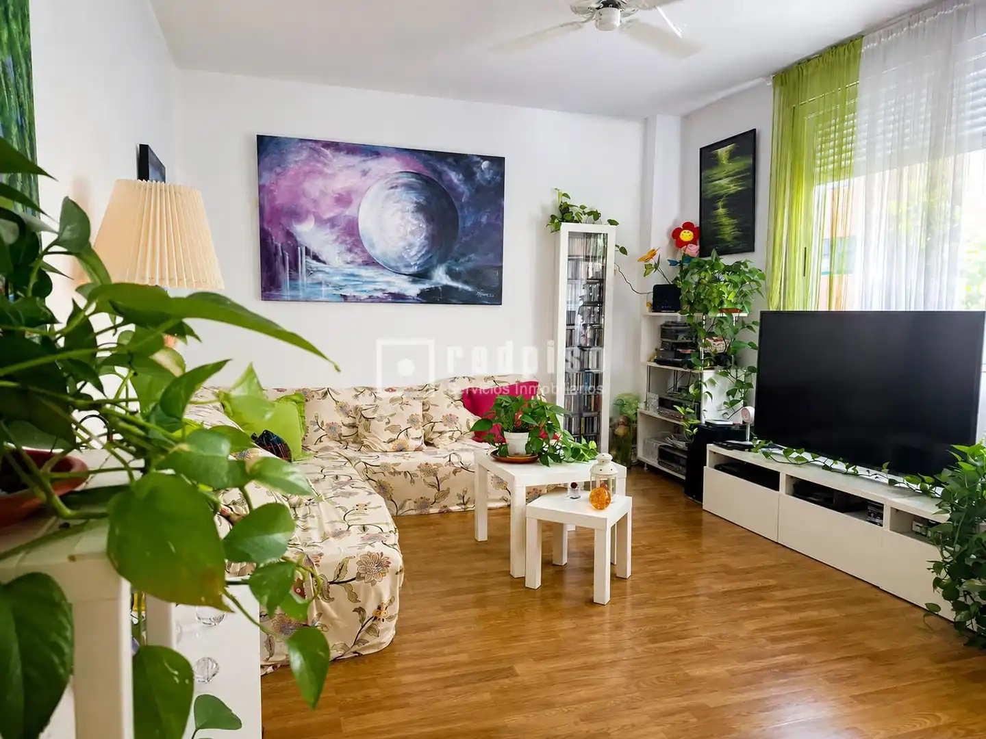 Living room of Flat for sale in Alcobendas  with Air Conditioner, Heating and Private garden